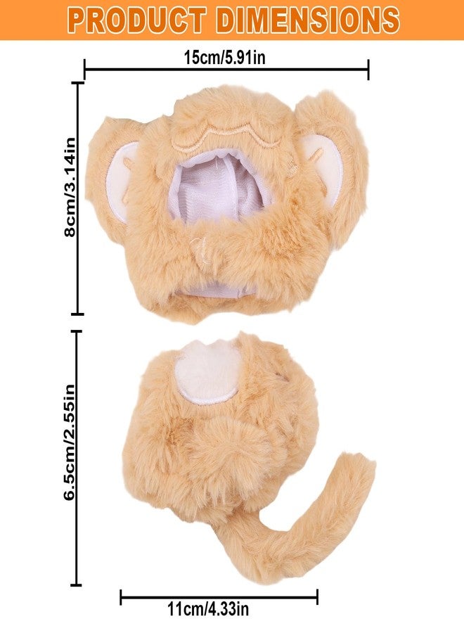Sinbana Doll Monkey Costume Set, Headpiece & Outfit Cute Clothes for Halloween Costume, Cosplay & Themed Parties Accessories Parts - Image 2